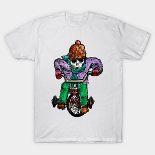 Skullboy on tricycle T-Shirt